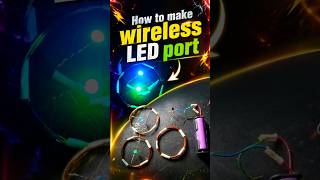 How to Make Wireless LED Port Using BC547 Transistor | Easy Homemade Project