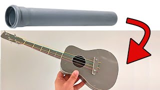 How to Make a Guitar from pvc Pipes  - ShowMaker