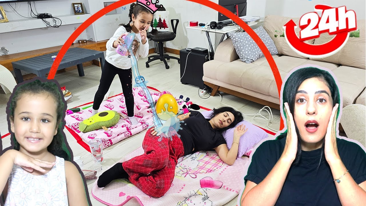 Daireden Son Çıkan Kazanır Anne ve Kız Eğlenceli Challenge