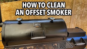 How to Clean an Offset Smoker