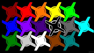 The Ultra 16 Colors Marble Race in Algodoo