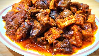 ENAK BANGET COCOK UNTUK SAHUR ‼️ Masak Ati Ampela Dan Tahu Pedas Manis Gurih