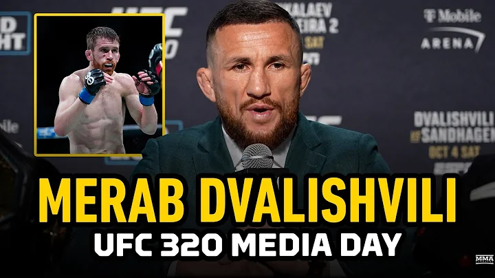 Merab Dvalishvili Praises Cory Sandhagen As Toughest Challenge | UFC 320 | MMA Fighting