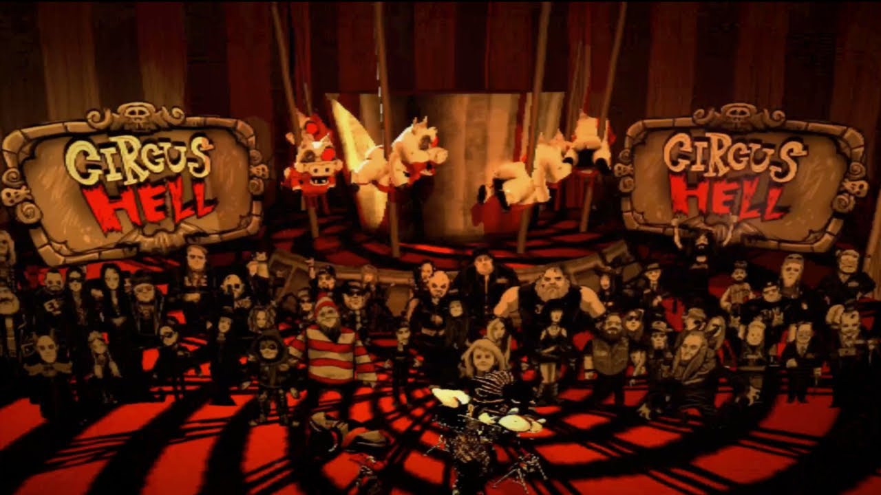 RAVEN BLACK - Circus Hell (Official Video) auf YouTube ansehen RAVEN BLACK - Circus Hell (Official Video) auf YouTube ansehen