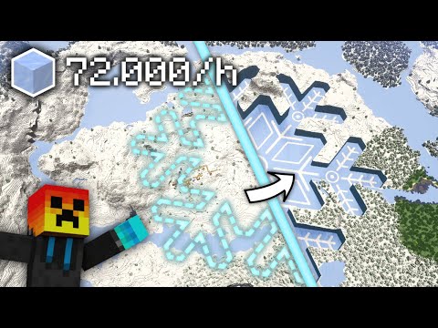 COPO de NIEVE GIGANTE! 72.000 de HIELO por HORA | El Survival Técnico de Aurigas #16