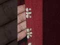 beautiful beads and sequence border design #embroidery #loopstitch#beads#handmade #diy #viral#border