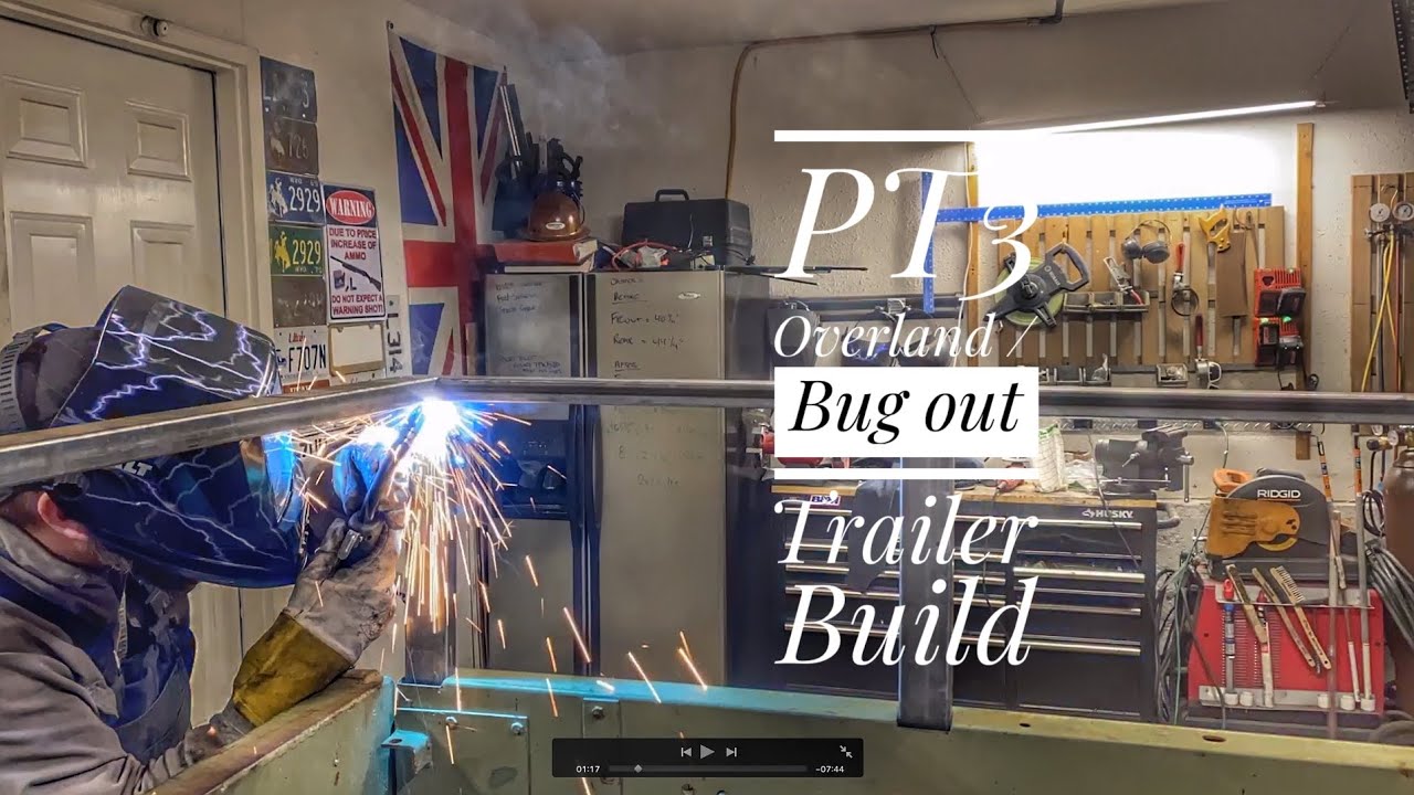 Overland / Bug Out Trailer Build PT3 YouTube