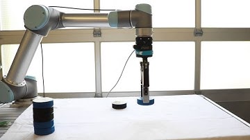 Pick and Place Using Vision for Part Locate and Force Feedback for Stacking