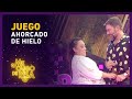 Michelle Rodríguez llena de hielos a Julián Gil en 'Ahorcado de hielo' | Me Caigo De Risa