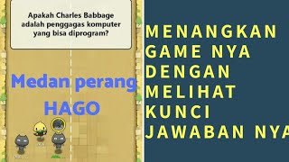 Kunci jawaban pertanyaan pertanyaan game Medan perang otak HAGO screenshot 4
