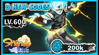 *NEW* SHINDO LIFE CODES *3 CODES* UPDATE 132 (APRIL 2022)