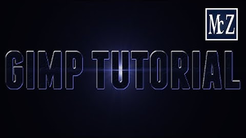 Speed Tutorial Gimp - Testo con effetto Supernova - Supernova effect text