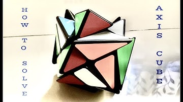 How to solve a AXIS cube in a 3x3 by using 3x3 method. Very Very easy method.