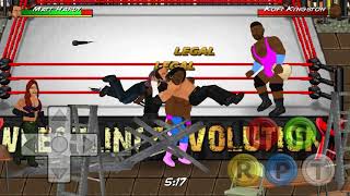 Wrestling Revolution 2D Finishers // Extreme screenshot 3