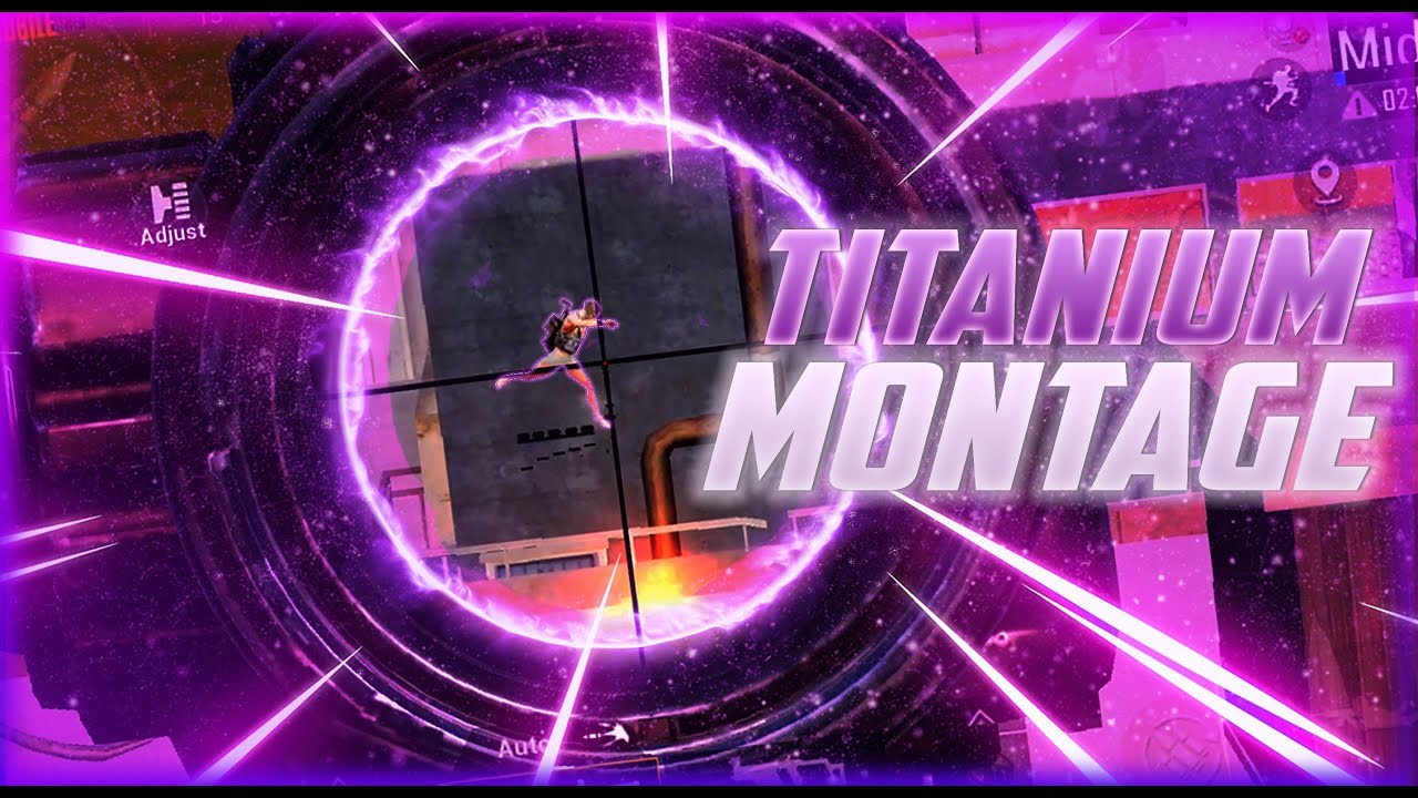 TITANIUM MONTAGE❤ ||  PUBG MOBILE || M : SPARK GAMING