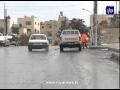 عمال الوطن يعملون رغم قساوة
