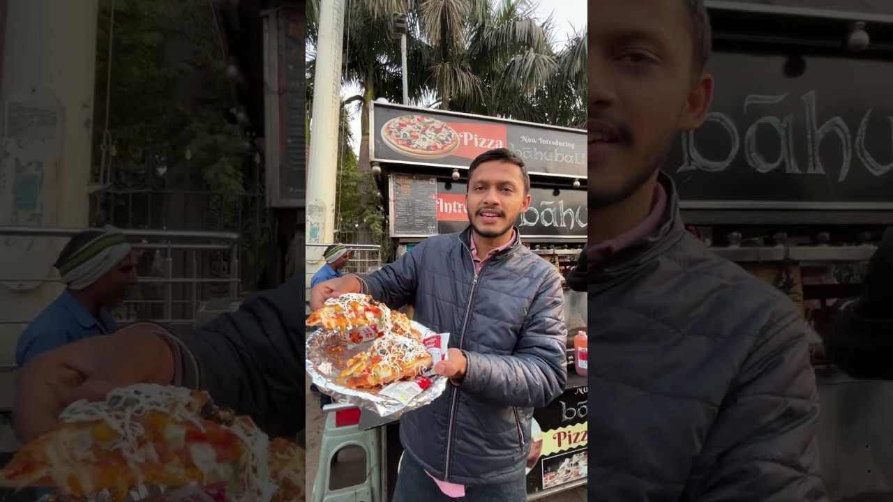 I Tried the Legendary Bahubali Patties 😍 | Giant Indian Street Food | Only 70rs