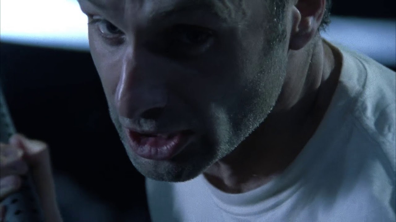 "Are you done now? Are you done?" The Walking Dead quote S01E06 Rick Grimes