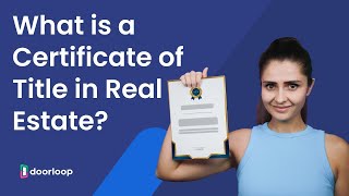 Everything you Need to Know About a Certificate of Title