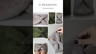 Knit Headband Closure Method