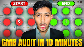 GMB Audit Step-by-Step Guide (2025) | Rank Higher in Local Search