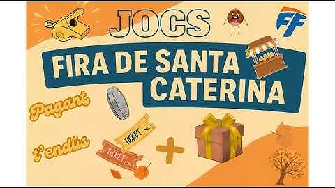 cartell animat FIRA SANTA CATERINA