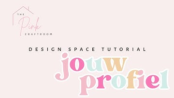 Cricut Design Space alles over jouw profiel en projecten delen Tutorial