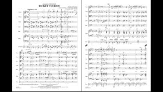 Video thumbnail of "Ticket to Ride arranged by Larry Moore"