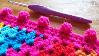 Quick & Easy Crochet Border for ANY Project!