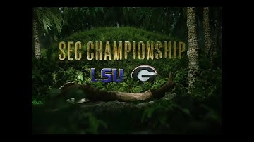 The 2022 SEC Championship on CBS Presented by Dr. Pepper Intro | 14 LSU @ 1 UGA