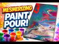 Watch This Amazing Paint Pour Come to Life | Painting With Roosevelt