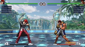 Kof XIV Nelson Safe Jump + Reset Combo