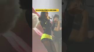Tyla Performs Chanel At Saudi Arabia tyla viral explore trending ytshorts