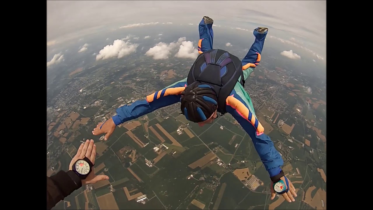 2Way Fun Jump 9 Point RW Skydive Maytown Sports Parachute Club