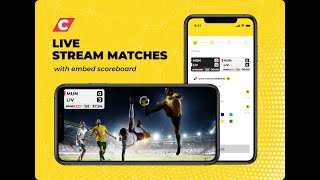 SportCam - Live Stream Your Match with Scoreboard screenshot 2