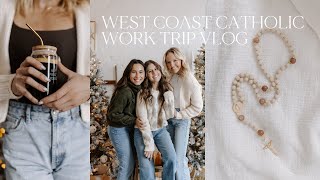 West Coast Catholic Work Trip Vlog  Colorado / Photoshoots / Coffee / Catholic Church