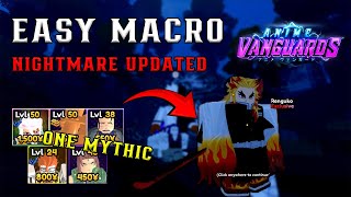 How To AFK Farm Rengoku With One Mythic In Anime Vanguards