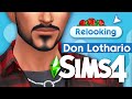 Relooking Extrème pour Don Lothario !🌹 - SIMS 4