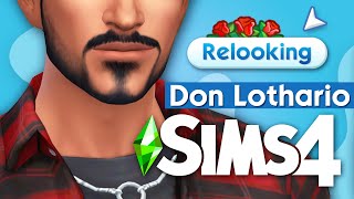 Relooking Extrème pour Don Lothario ! - SIMS 4