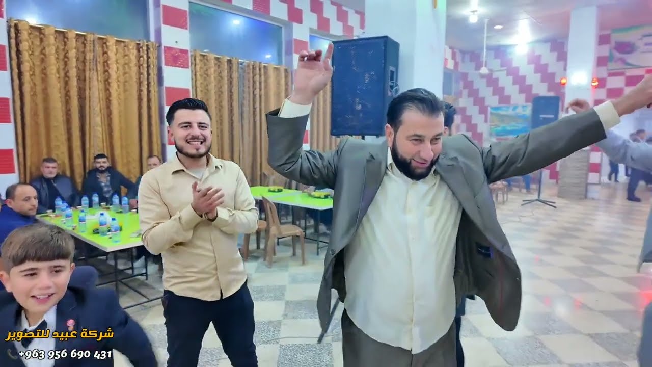 شركة عبيد للتصوير تقدم زفاف العريس محمد خير نضال عبدالوهاب حزرة المنشد أحمد عارف قدو للحجز0956690431