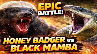Musang Madu vs Ular Mamba Hitam 😱 Pertarungan Paling Mematikan yang Pernah Terekam