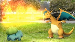 Pokemon in Real Life !!! - Charizard Flamethrower Animation