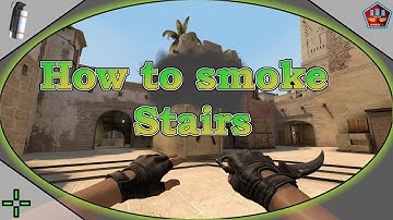 How to smoke Stairs - CS:GO Mirage Smokes