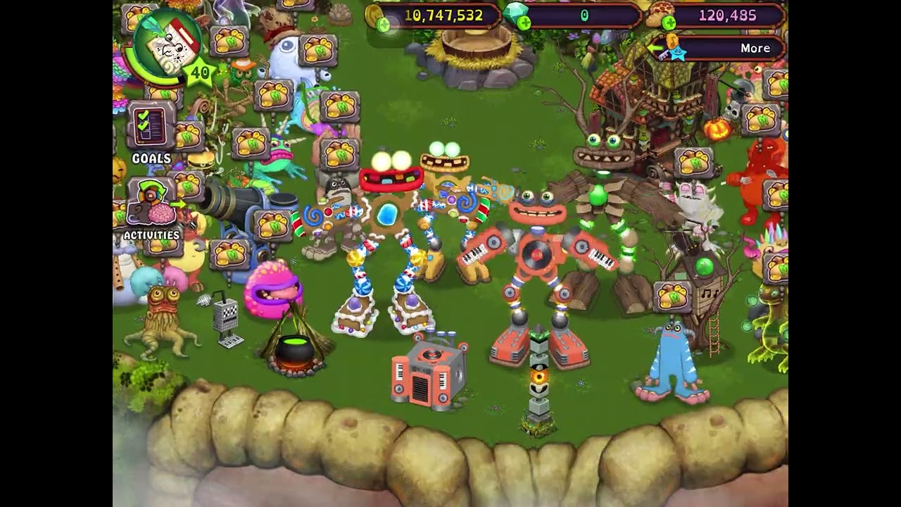 Powering up my sixth wubbox in the game ever