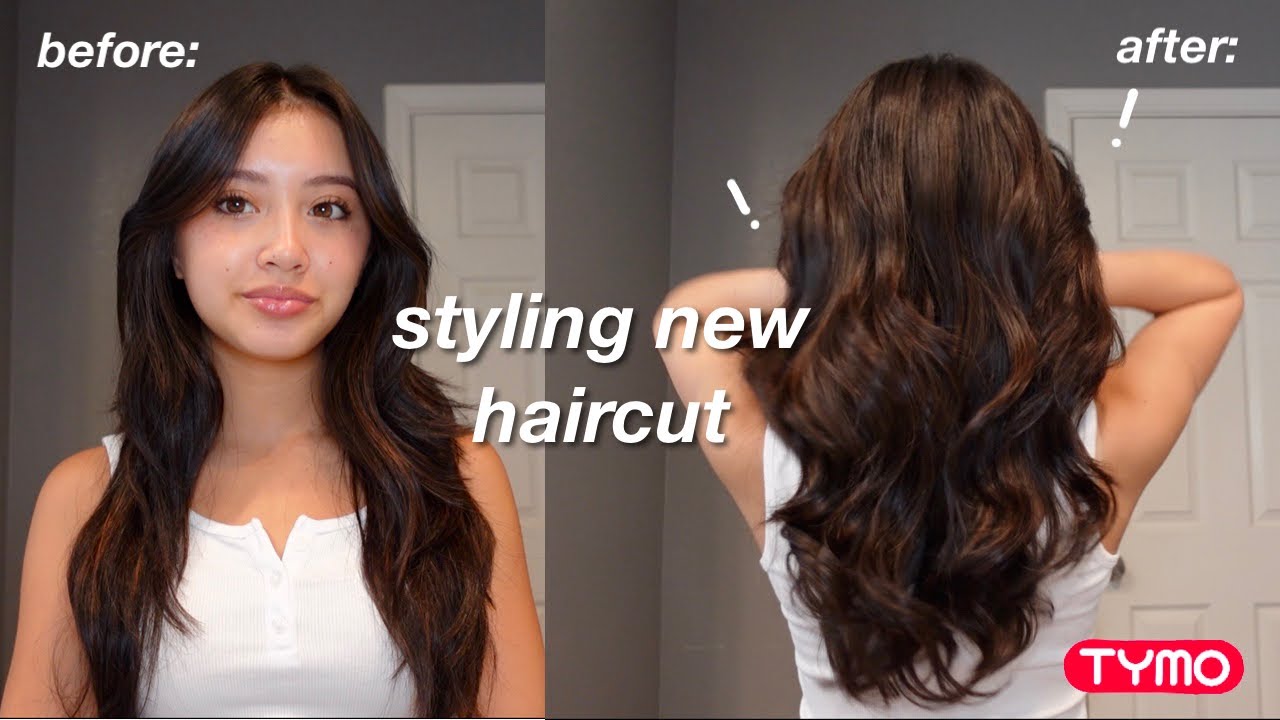 How to curls quick and easy ft tymo styling wolfcut youtube