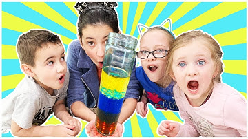 Denser Than You Think - HOW TO AMAZING Science Experiment
