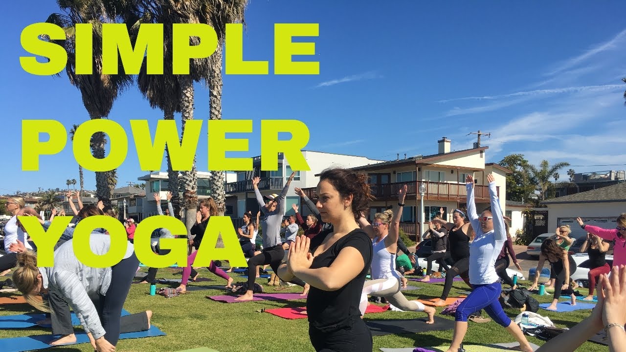 Simple and Slow Power Yoga free yoga classes in quezon city