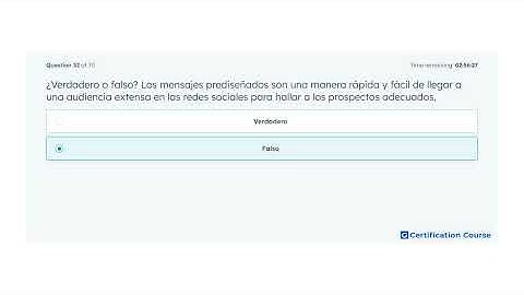 ¿Verdadero o falso? Los mensajes prediseñados son una manera rápida y fácil de llegar a una audienci