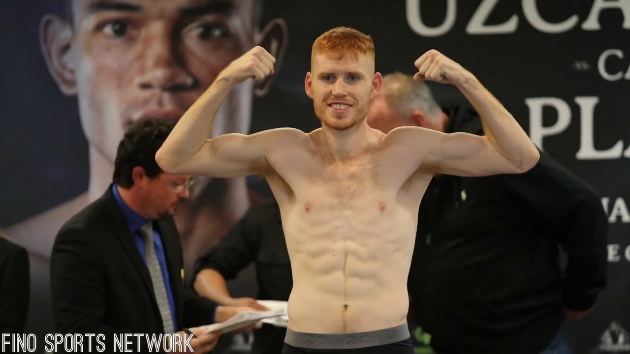 COMPLETE UNDERCARD WEIGH IN: JOSE UZCATEGUI vs CALEB PLANT -