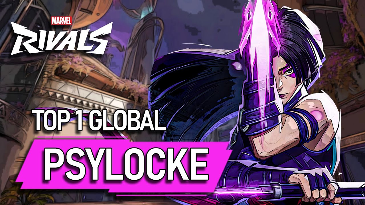 TOP #1 GLOBAL PSYLOCKE ! TTV ChupielMR - MARVEL RIVALS PRO